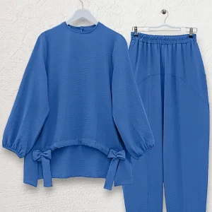 Front Drawstring Shalwar Trousers Ayrobin Casual Suit